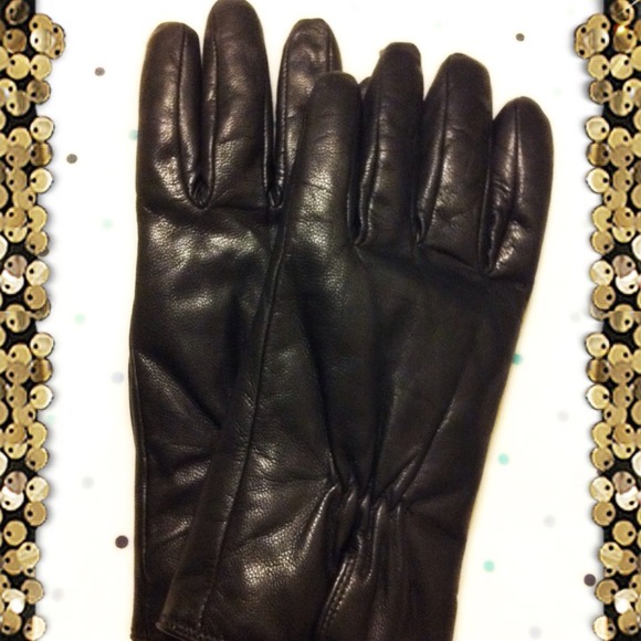 Genuine leather gloves
