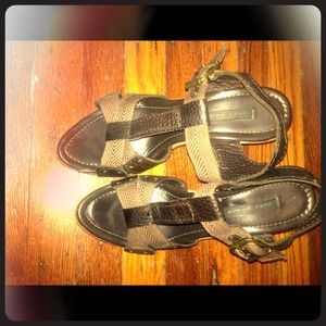 Zara size 38 sandals