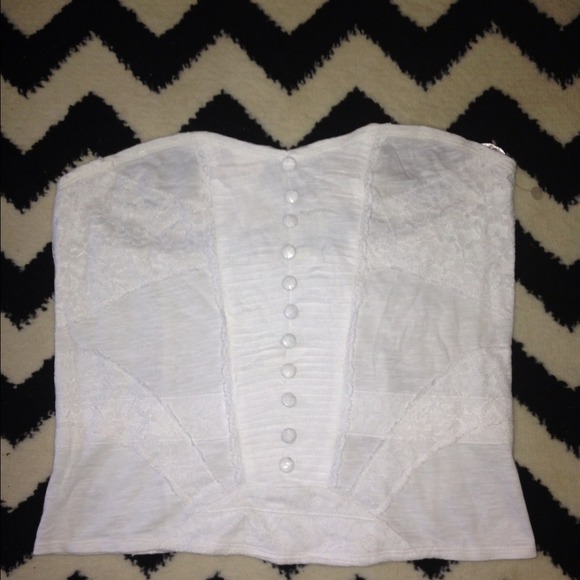 NWT!!! Free people corset style top.