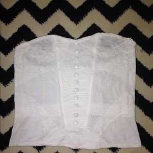 NWT!!! Free people corset style top.