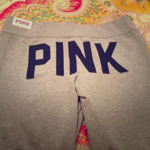 Gray Victoria Secret long sweatpants