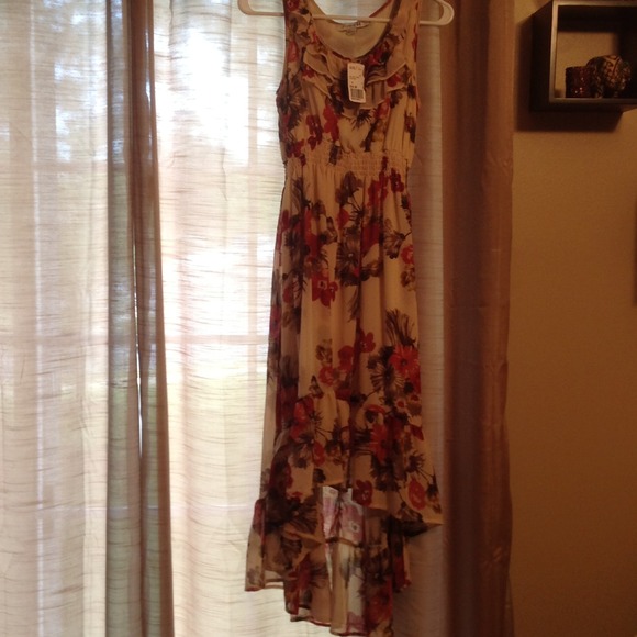 High-low Floral Dress