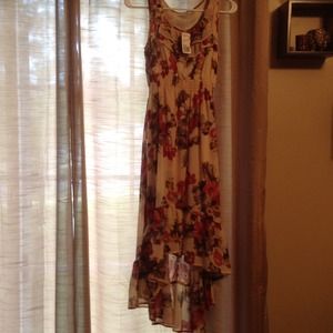 High-low Floral Dress