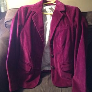 LL BEAN Lined Corduroy Blazer