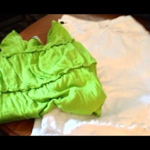 LADIES PLUS SIZE SHORTS AND SHIRT