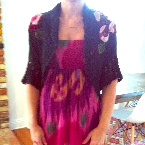 Anthropology vintage inspired caplet