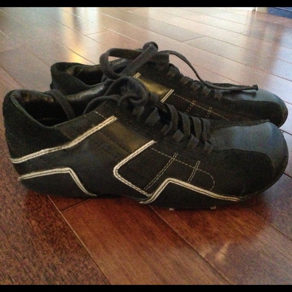 Black Diesel shoes. Size 6