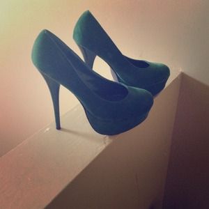 Green heels