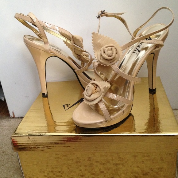 Gold heels