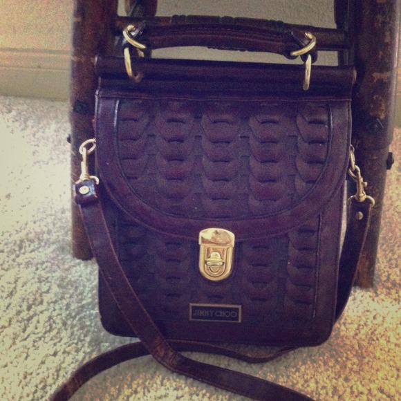 Jimmy Choo Cross shoulder handbag.