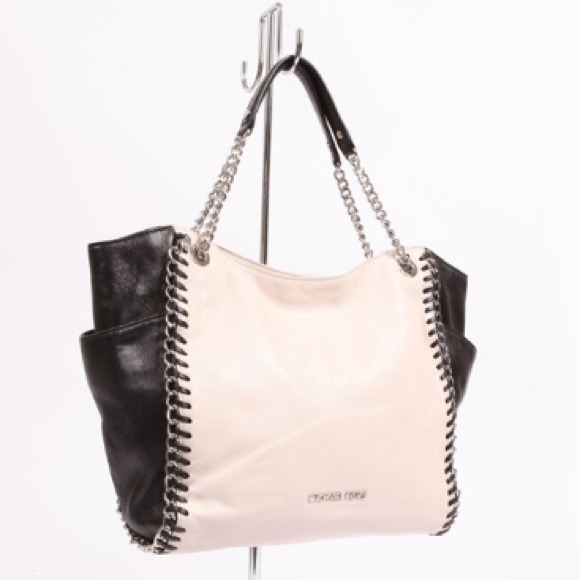 Michael Kors Handbags - Michael Kors Chelsea Optic White&Black Handbag