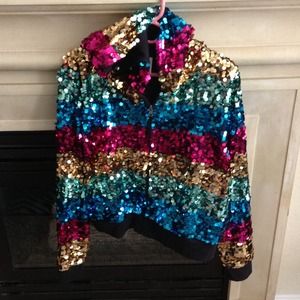 ❌Sold❌VS limited holiday edition  sequin jacket