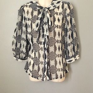Asos snakeskin print top size 4!