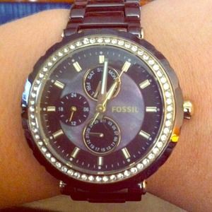 Ceramic Fossil Watch
