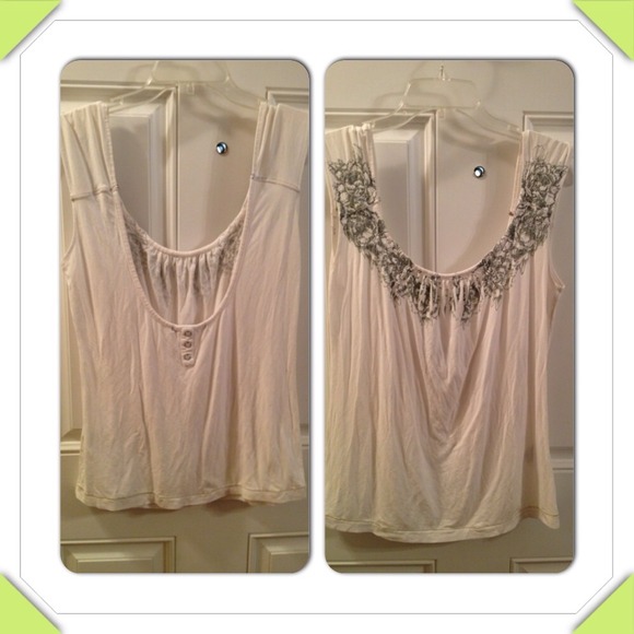 Open back floral tee