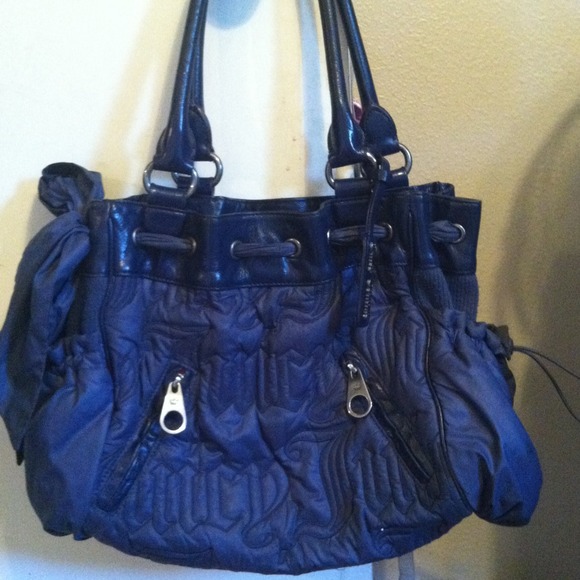 SOLD 👏👏👏Dark blue juicy couture purse💥💥💥