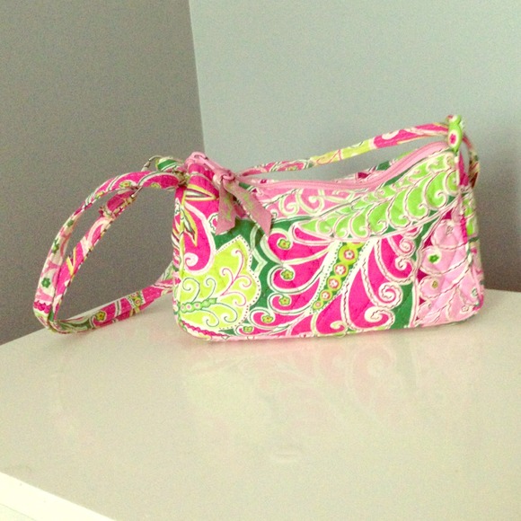 A Vera Bradley adjustable strap purse