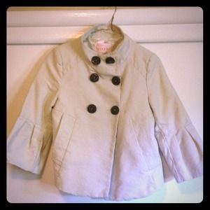 Cream button up jacket