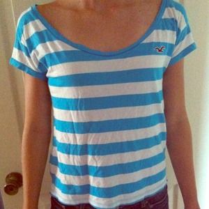 Striped hollister tee