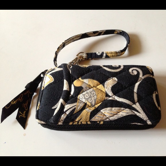 ⭐REDUCED x2!⭐Vera Bradley Yellow Bird Wristlet