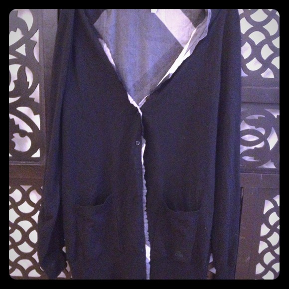 Burberry cardigan size XL