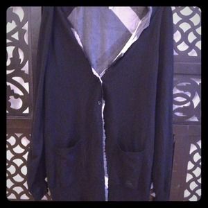 Burberry cardigan size XL