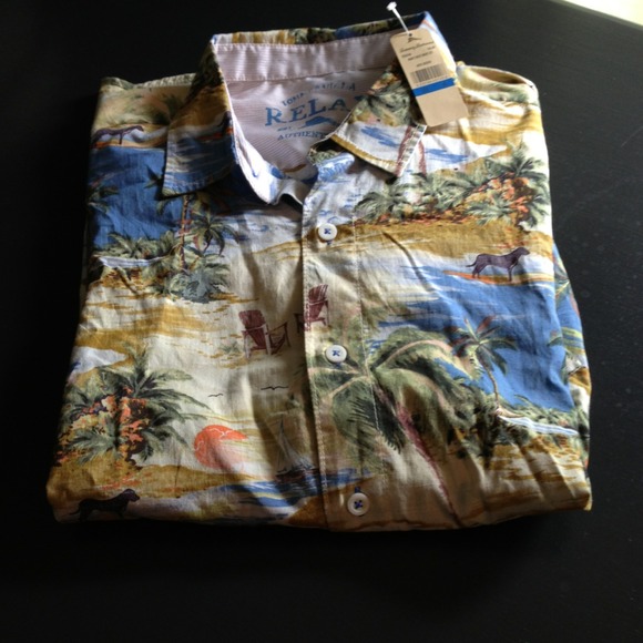 Brand new with tags men's tommy bahama button down