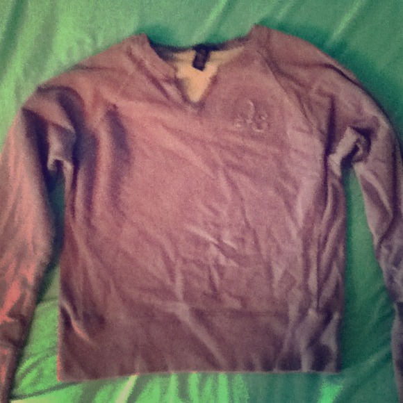 Purple American eagle shirt