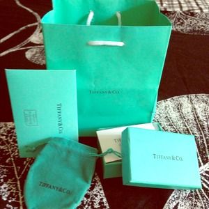 Tiffany & co. Packaging 4-piece.