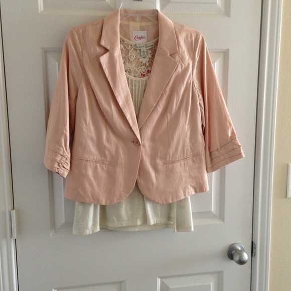 Muted Pink Blazer