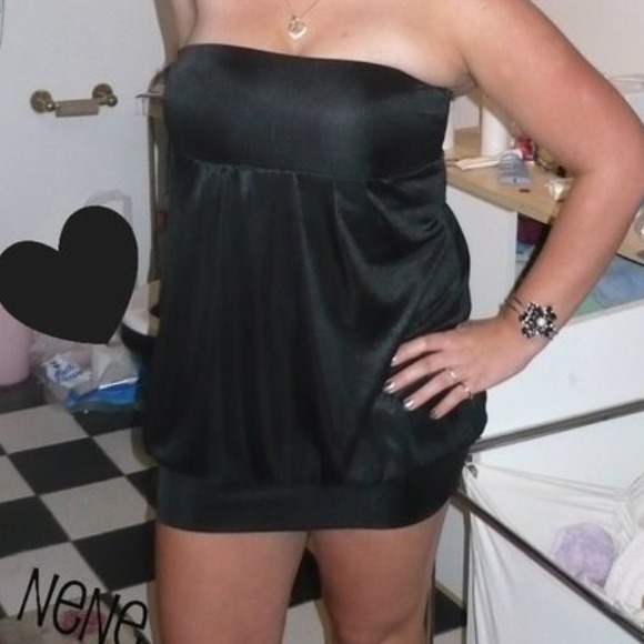 Black mini dress , i bought this dress plain ⬇