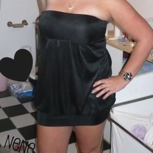 Black mini dress , i bought this dress plain ⬇