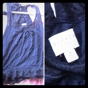 Gilly Hicks lace acent tanktop