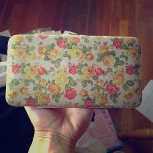 Charlotte Russe Floral Wallet