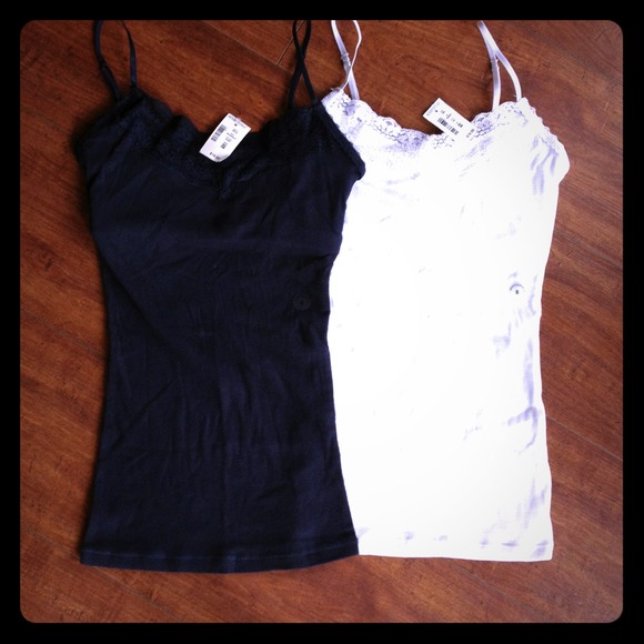 Aeropostale Lace Stretch Tanks