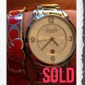 Stainless Steel Authentic Coach Watch