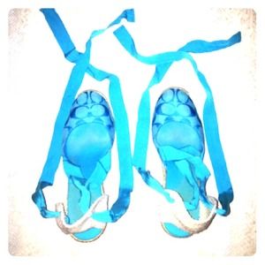 Coach wedges! 100% Authentic!