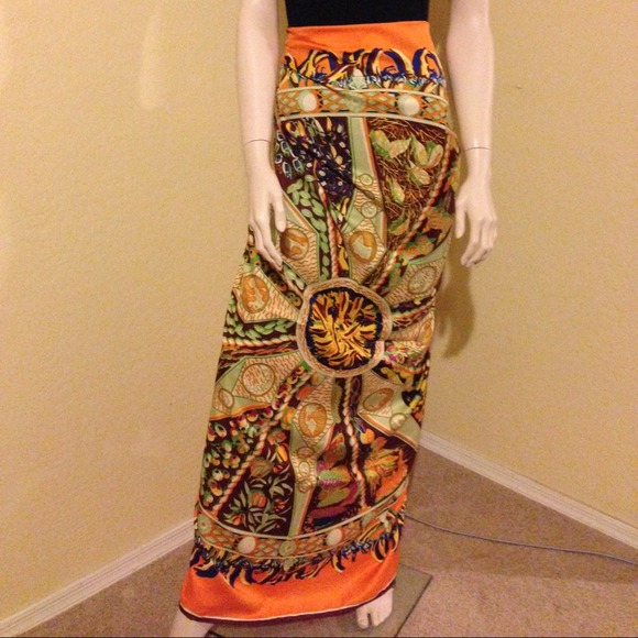 SILK SCARF - Picture 2 of 4