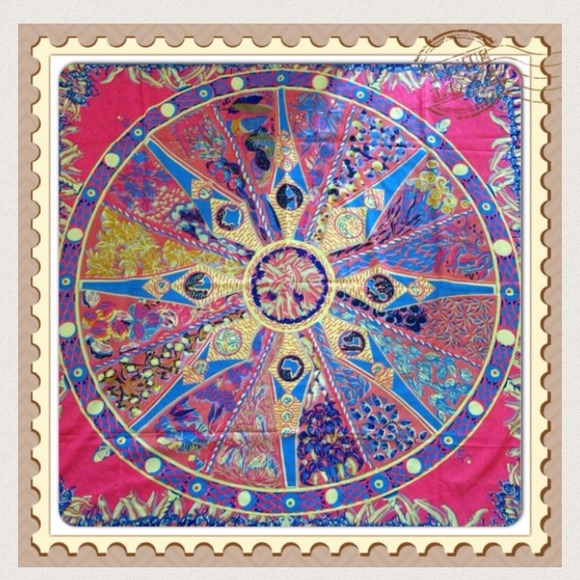 SILK SCARF - Picture 3 of 3