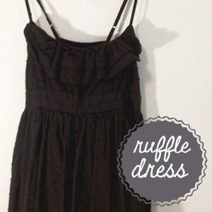 ❤️TRADED❤️ Dress with Ruffled Top