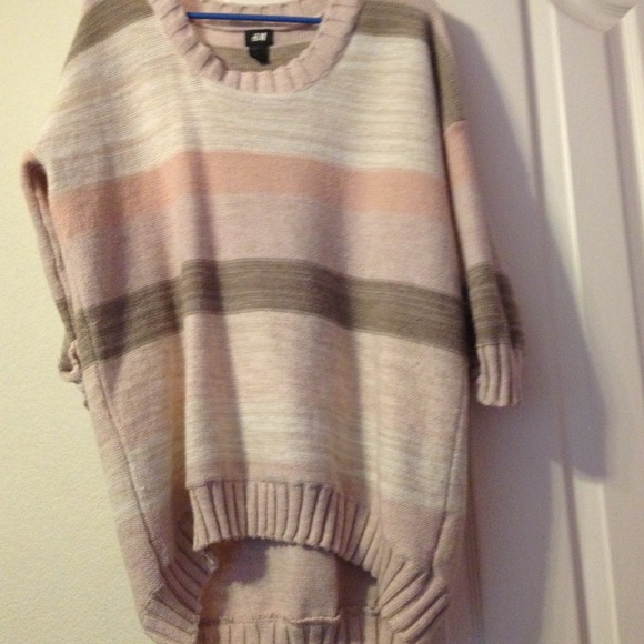 over size knit sweater