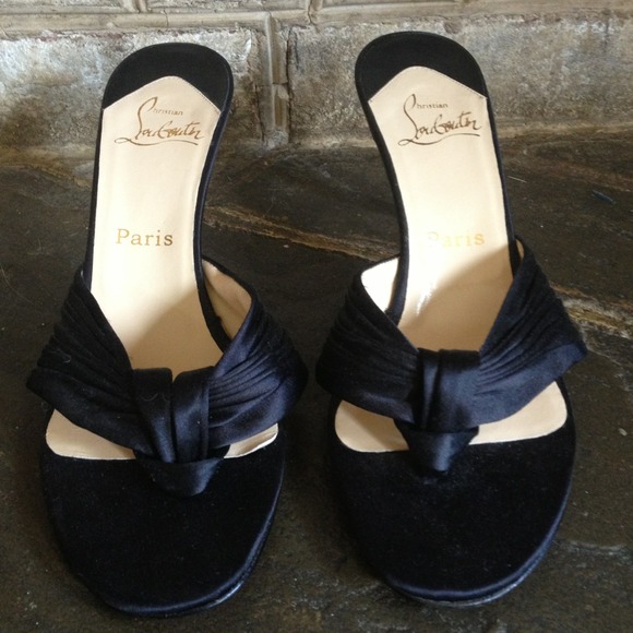 Authentic Christian Louboutin Mid-Heel.