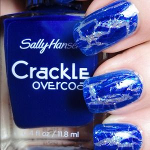 Sally Hansen set of 4 crackle nail polish