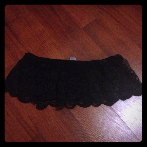 Black lingerie