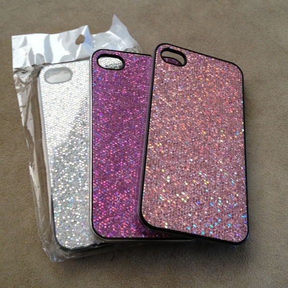 Glitter iPhone 4S cases💢traded💢