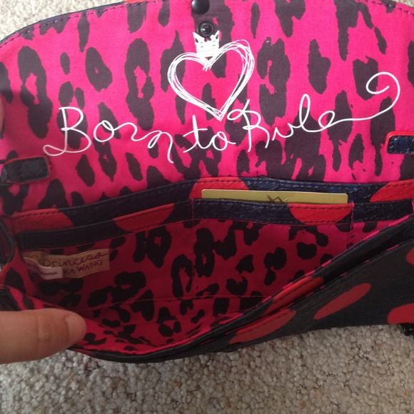 Princess Vera Wang polka dot clutch - Picture 4 of 4