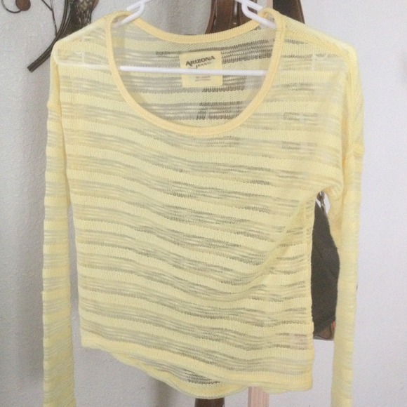 yellow transparent long sleeve - Picture 2 of 2