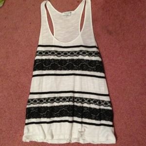 Lace tank top