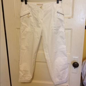 White Michael Kors Capris