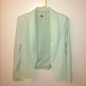 Mint blazer
